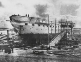 old-logging-ship-under-repair